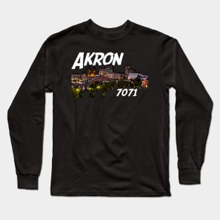 Akron Comic Book City Long Sleeve T-Shirt